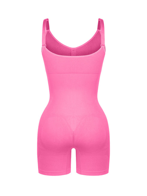 Well-in Vogue Seamless Bust Support Waist and Abdomen Shaping Butt Lifting Jumpsuit